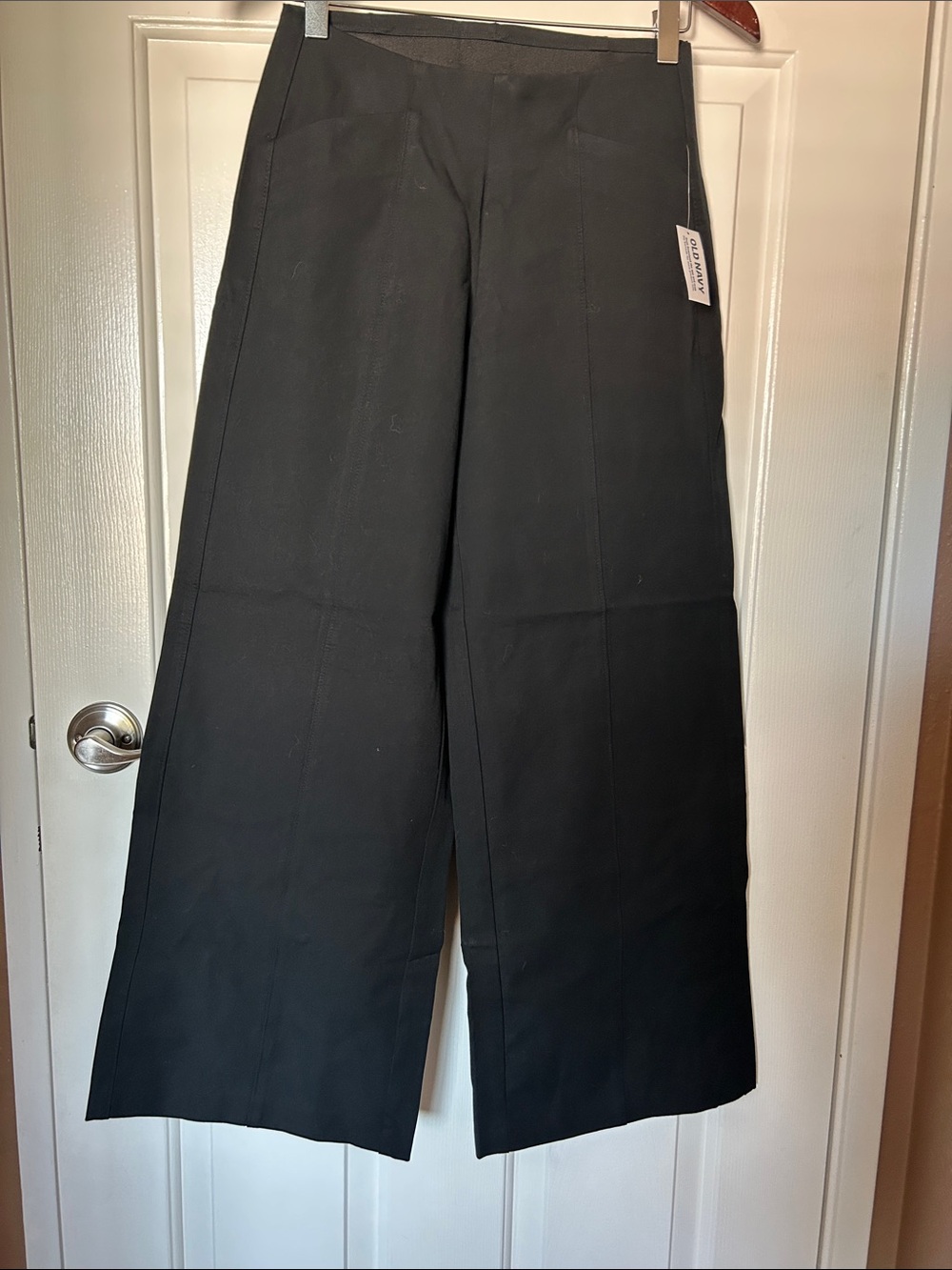 Old Navy Black Wide-Leg Dress Pants